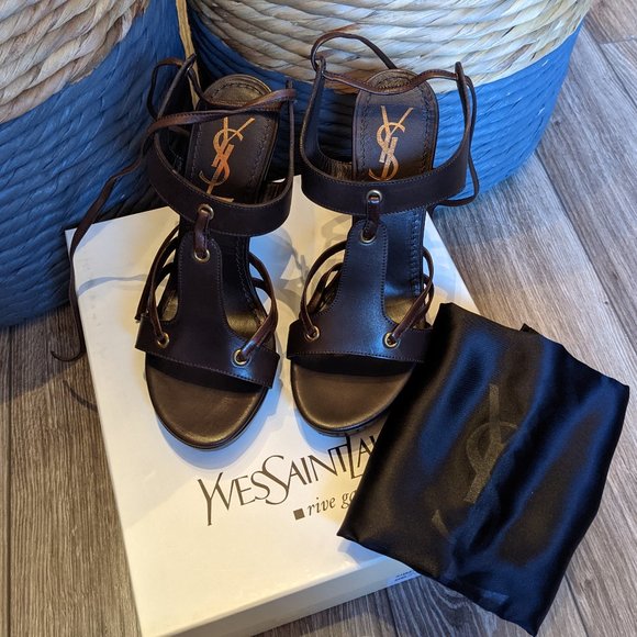 NIB (W37) - YSL Soho 105 Sandal - Picture 3 of 10